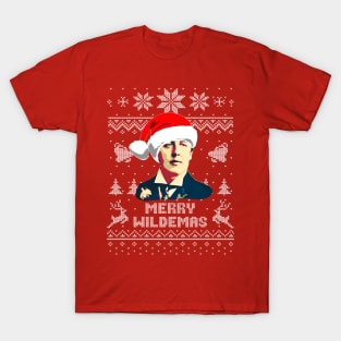 Oscar Wilde Merry Wildemas T-Shirt